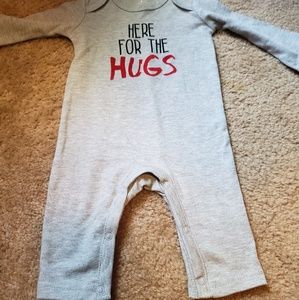 Unisex 6 mo romper.